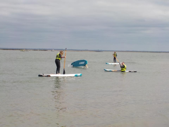  Iniciación al Paddle board en Gironda 