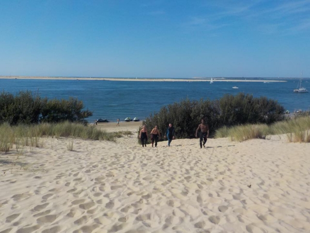  Salida para una excursión en paddle board 