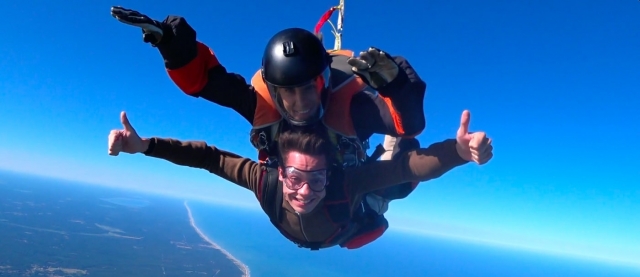  Salto en paracaídas tándem en Gironda
