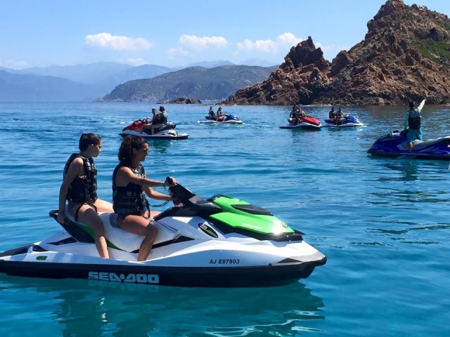 Jet ski para dos personas en Ajaccio 