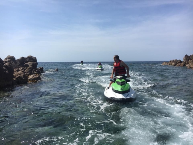 Excursión en jet ski sin licencia 