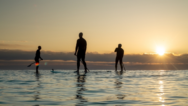 Paseo en Stand Up Paddle al atardecer 