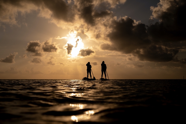  Haga una pausa a bordo de un Stand Up Paddle 