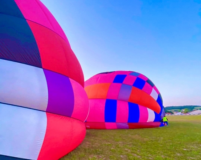  Globos aerostáticos casi listos para volar 