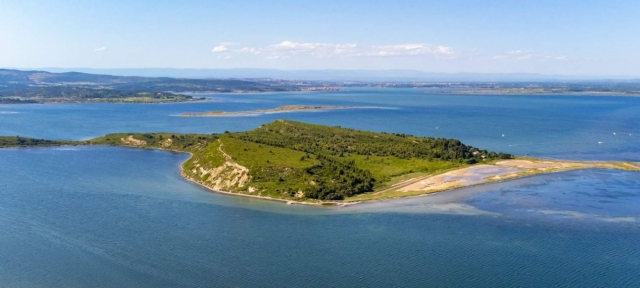 la isla de Aule, paisaje increíble 