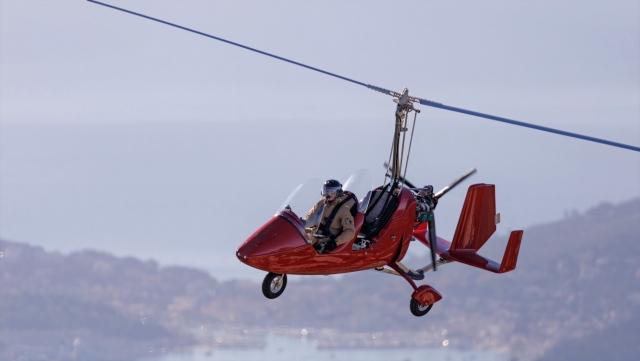  Autogiro en el cielos var