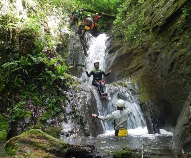  Divertido tobogán natural en las Gorges du Pas de Roland