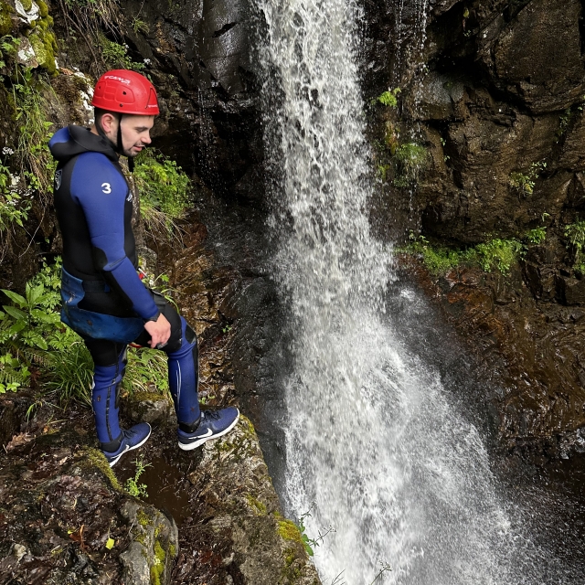  Salto de barranquismo cerca de Aurillac