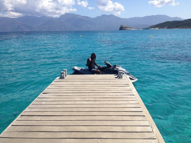 Paseo en jet ski en un lugar paradisíaco de Alta Córcega 