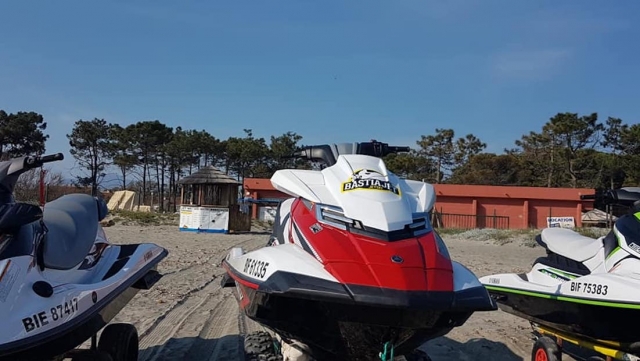 Scooter de mar en Córcega