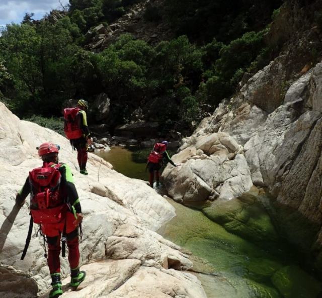 Descenso del Cañón Vallon de l’Infernet 1/2 día