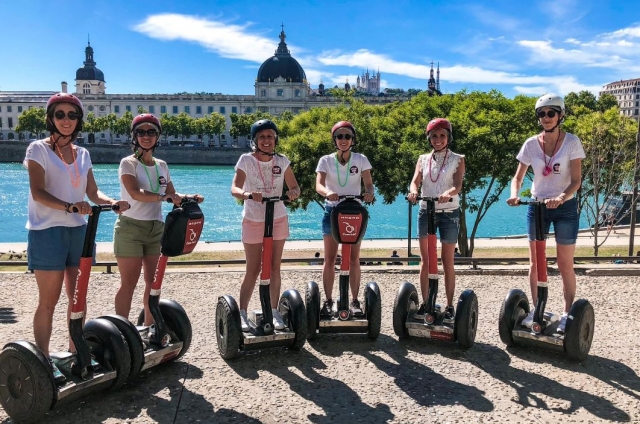  Excursión en Lyon en Segway 