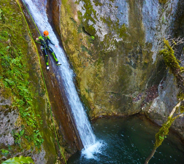  Cañón del tobogán du Grenant