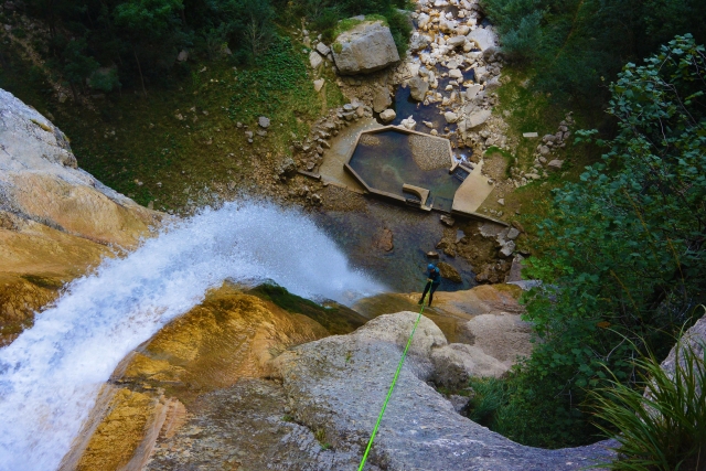  Salida desde la gran cascada 
