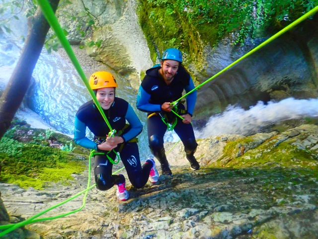  Rappel en el cañón de Écouges 