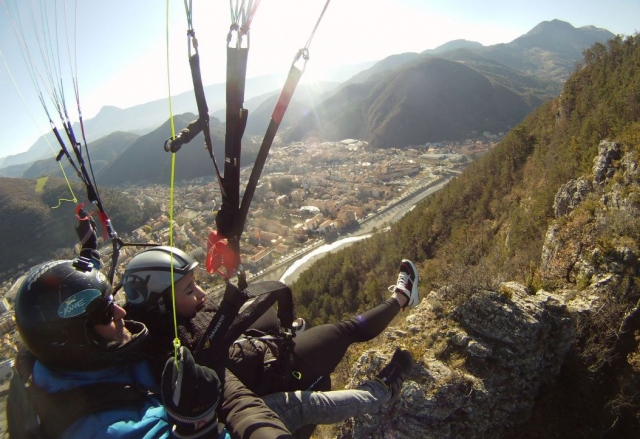  Primer vuelo en parapente