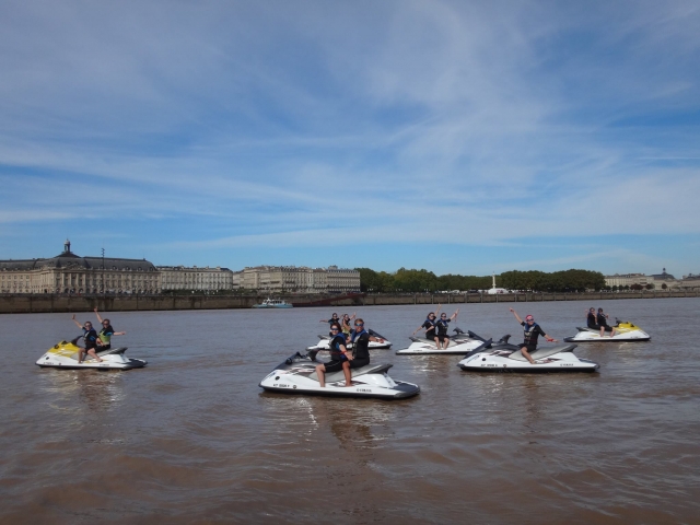  Paseo en jet ski en grupo en Gironda 