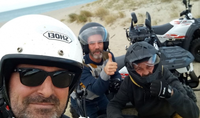  Camicrema en cuatrimoto con instructor 