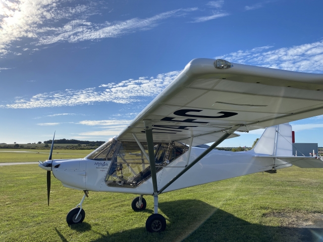 Primer vuelo multieje en Rochefort 