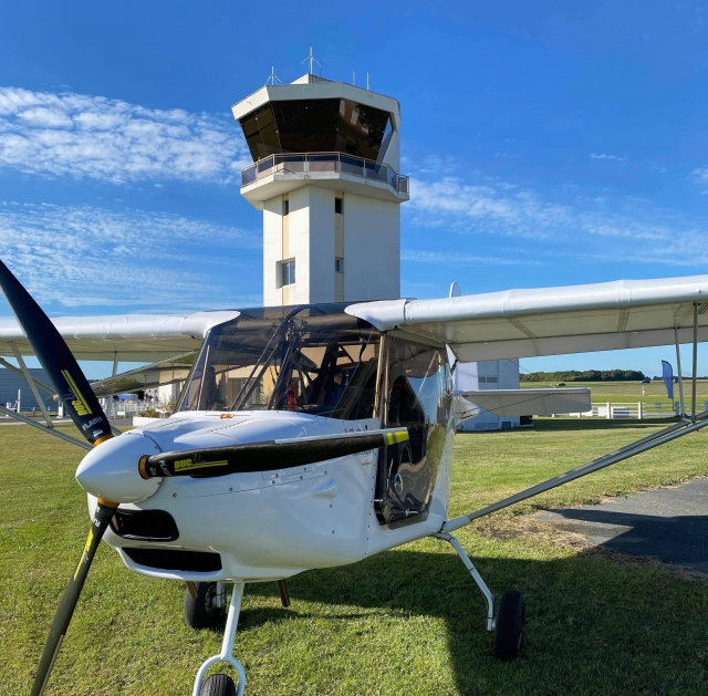  Vuelo en ULM multieje en Royan 