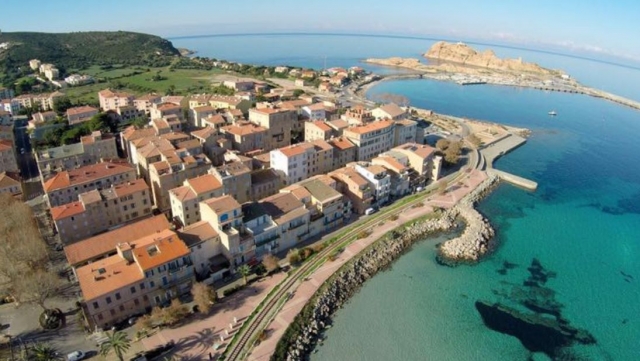 Vista panorámica de Ile Rousse 