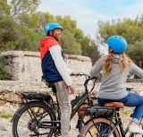 Paseo en bicicleta de cerro eléctrica desde Île Rousse 3 horas