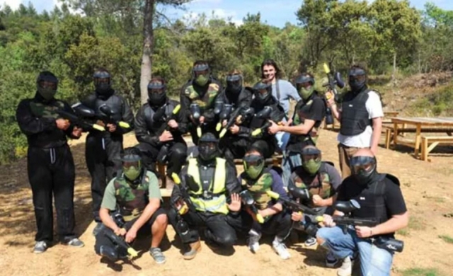  Equipo de gotcha en el Var 