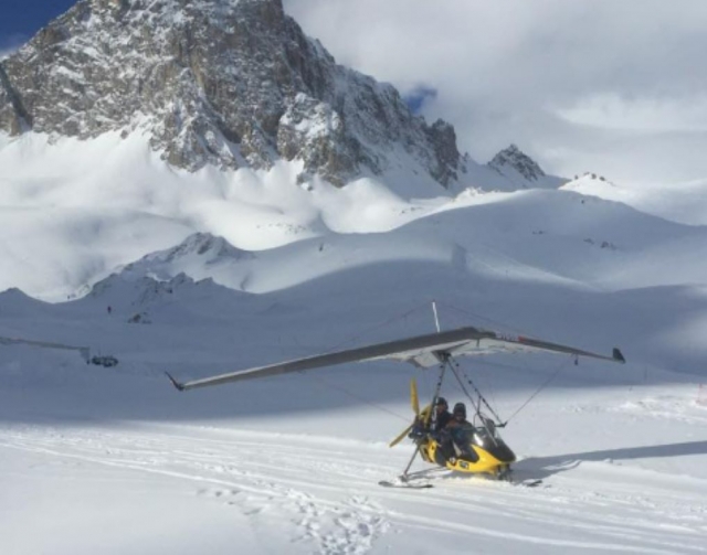  El aterrizaje en un ULM basculanle 