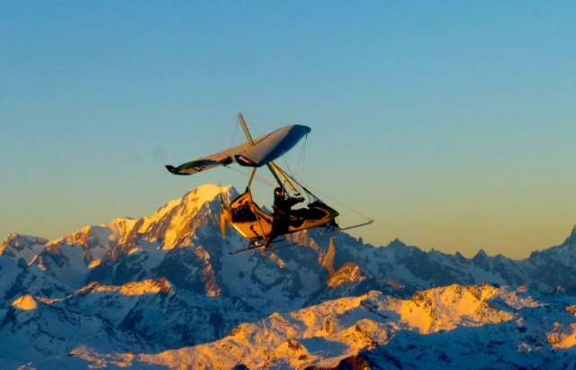  Vuelo en ULM basculanle en Saboya 