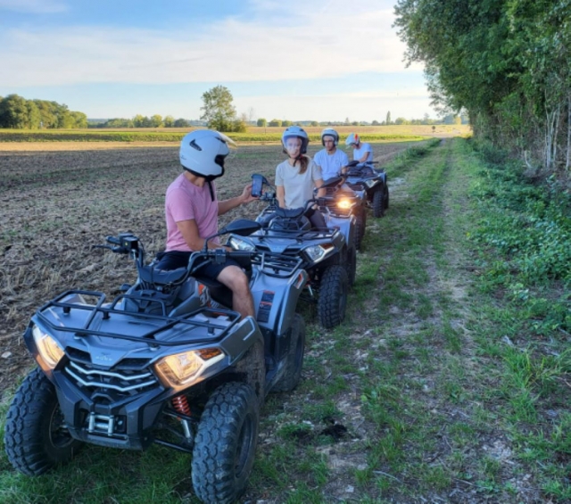  Ruta en cuatrimoto por el Oise