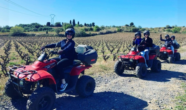  Paseo en cuatrimoto por el Oise 