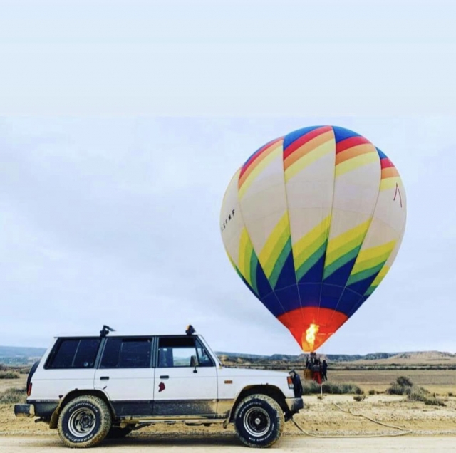 Un 4x4 le llevará de regreso al punto de partida