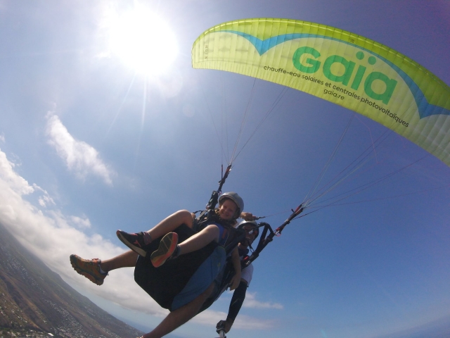  Un climón ideal para un viaje en parapenle 