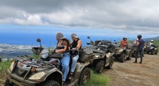 Ruta en cuatrimoto en Saint-Paul - 1 hora