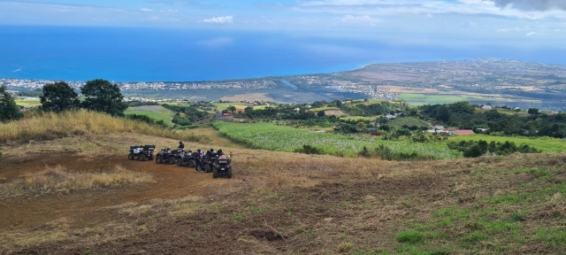  Reserve su viaje en cuatrimoto en Reunión