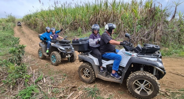  El cuatrimoto biplaza perfecto para una actividad familiar 