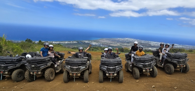 Ruta en cuatrimoto + desayuno en Saint-Paul-4h