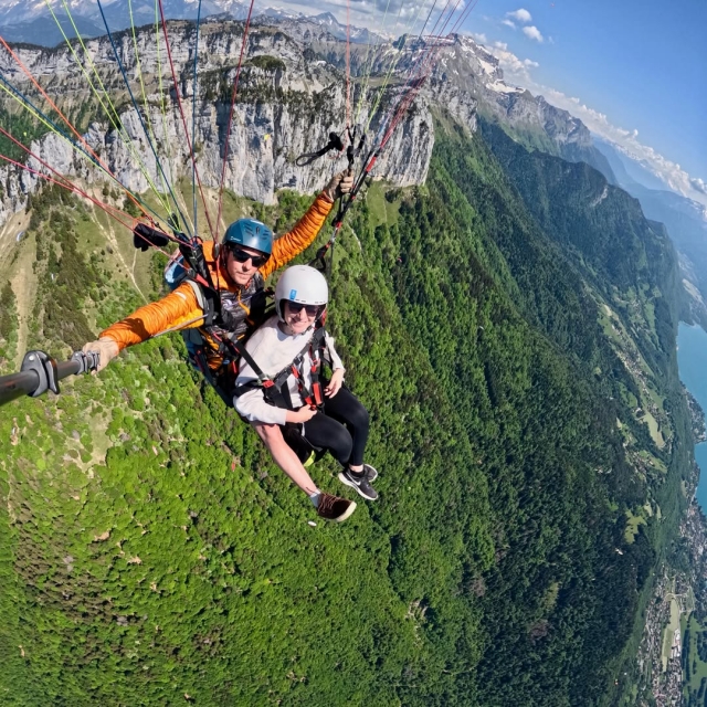  Bautismo de parapente en Annecy 