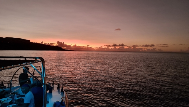  Nos reunimos en Saint-Paul para un mágico viaje en barco