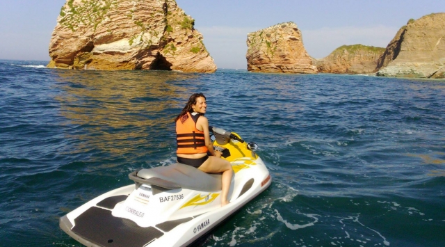 Paseo en jet ski en Biarritz 2h