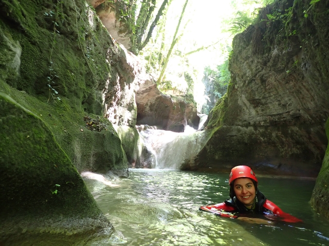 Una refrescanle experiencia de barranquismo 