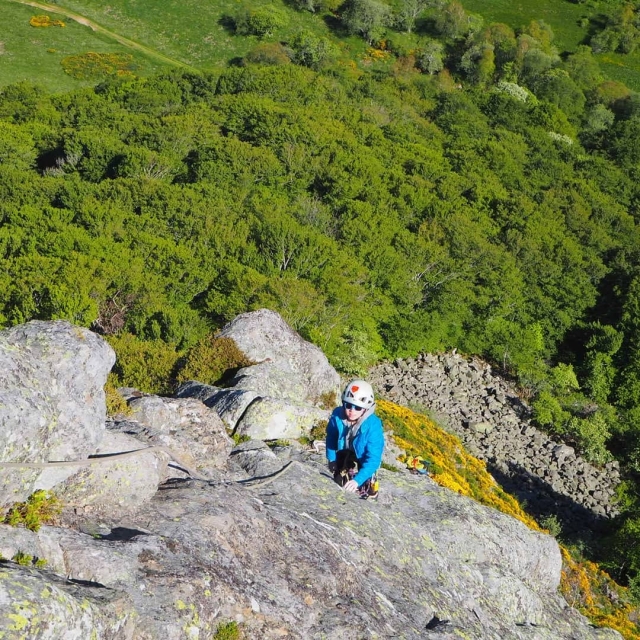  Únele a nosotros al pie de Sancy 