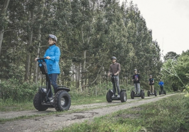 Su camicrema en segway se realiza con un guía experimentado 