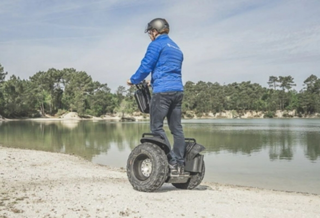 Instructor y guía para su paseo en segway 