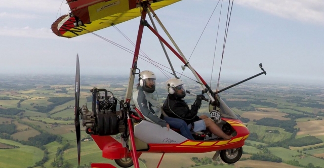  Excursión aérea en ULM basculante