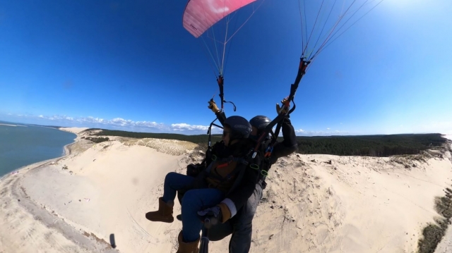  Vuelo en parapenle con un instructor certificado por el estado 