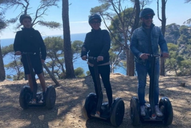 Paseo en segway hacia las playas de Toulon 