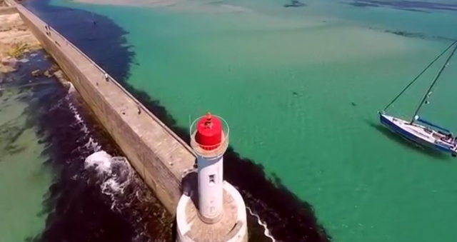 Un faro de renombre en Bretaña 