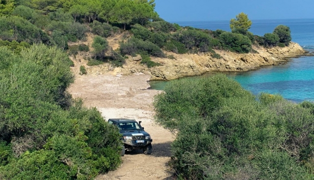 Panorama único a bordo de su 4x4 