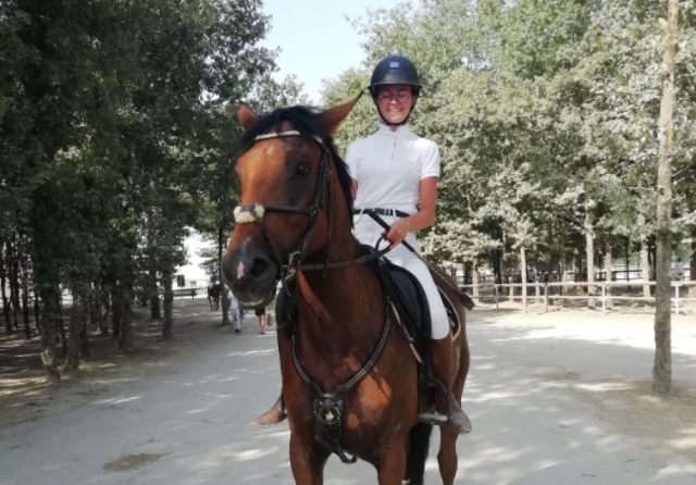  Esle paseo a caballo es una auténtica mezcla entre deporle y relajación 